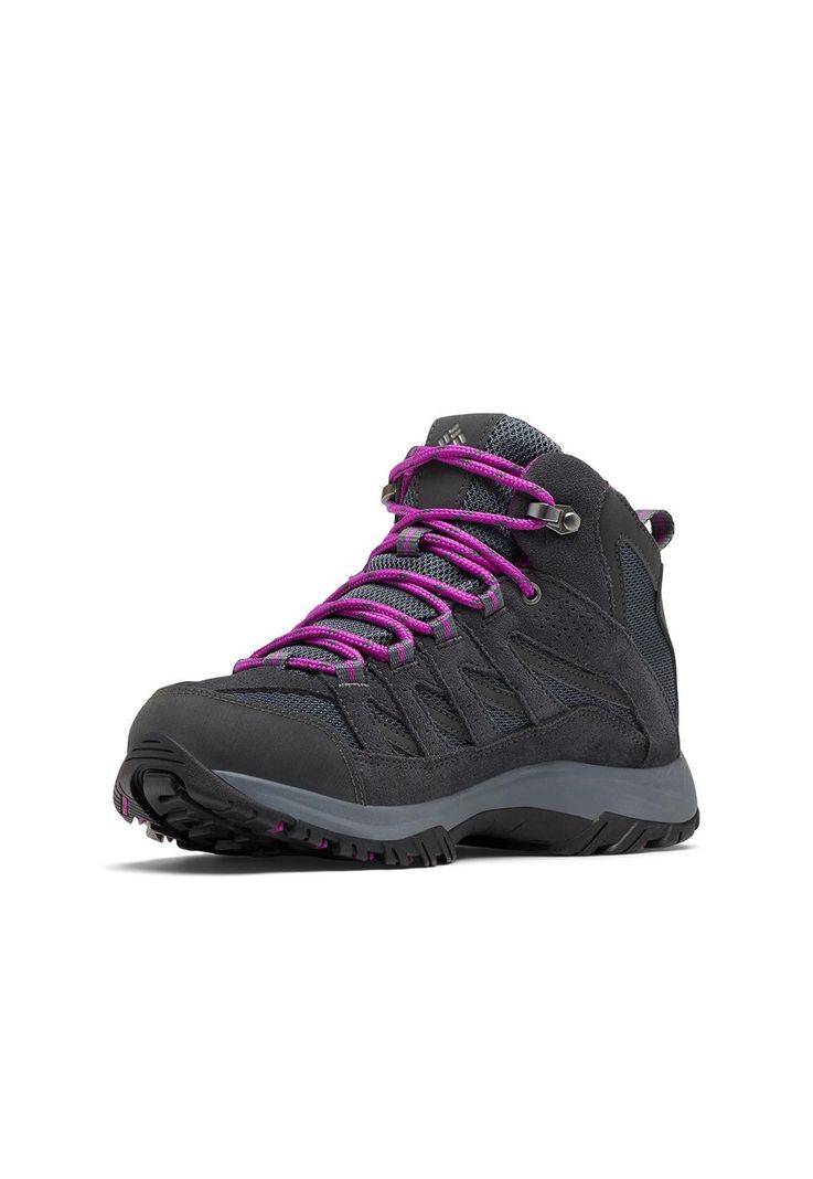Botín Mujer Crestwood Mid Waterproof Gris-3