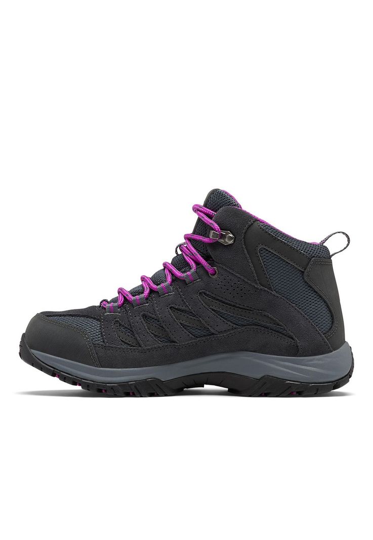 Botín Mujer Crestwood Mid Waterproof Gris-4