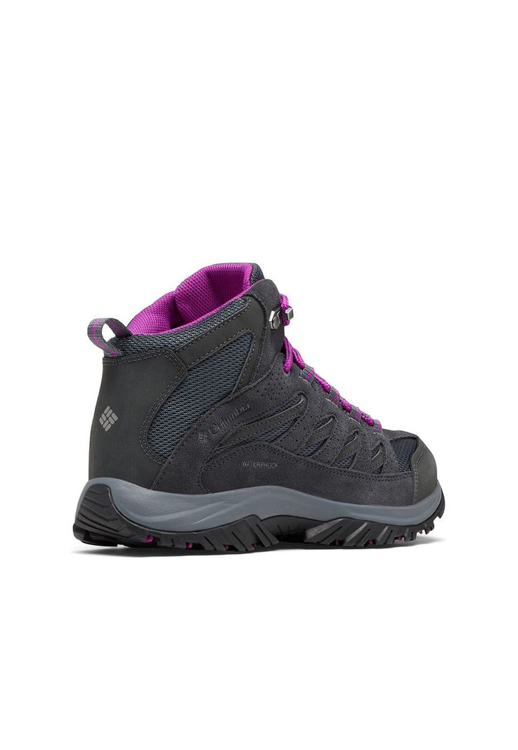 Botín Mujer Crestwood Mid Waterproof Gris-6