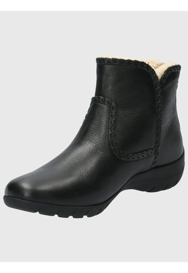 Botin Cuero Mujer Orla Negro-4