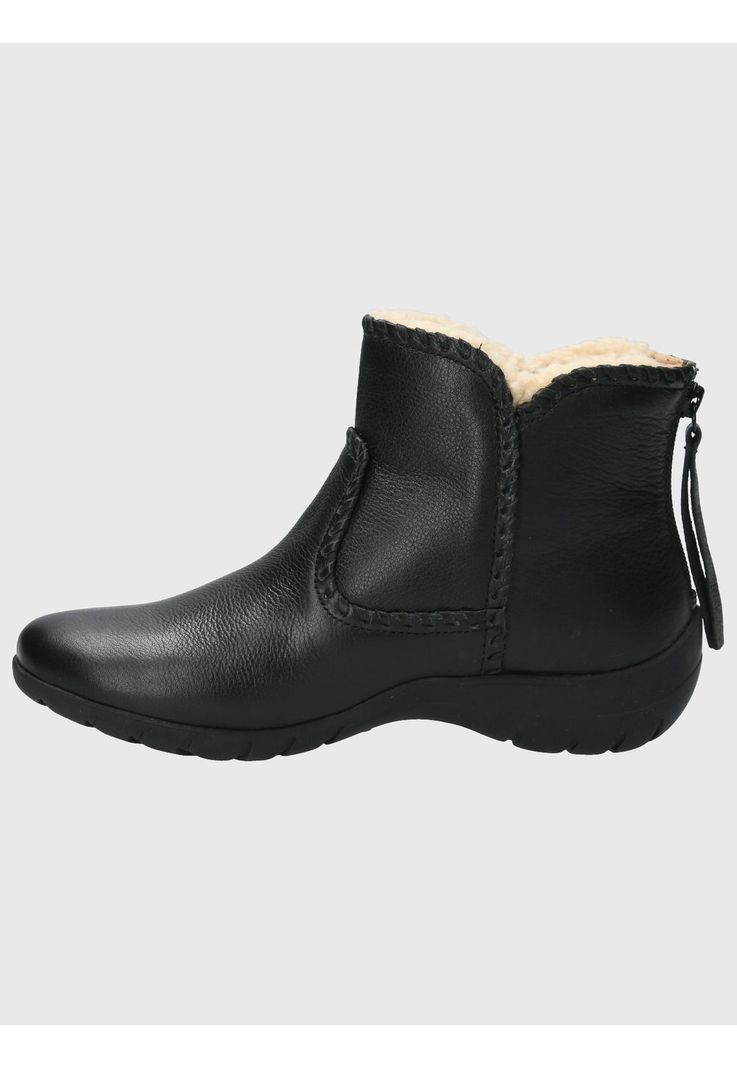 Botin Cuero Mujer Orla Negro-5