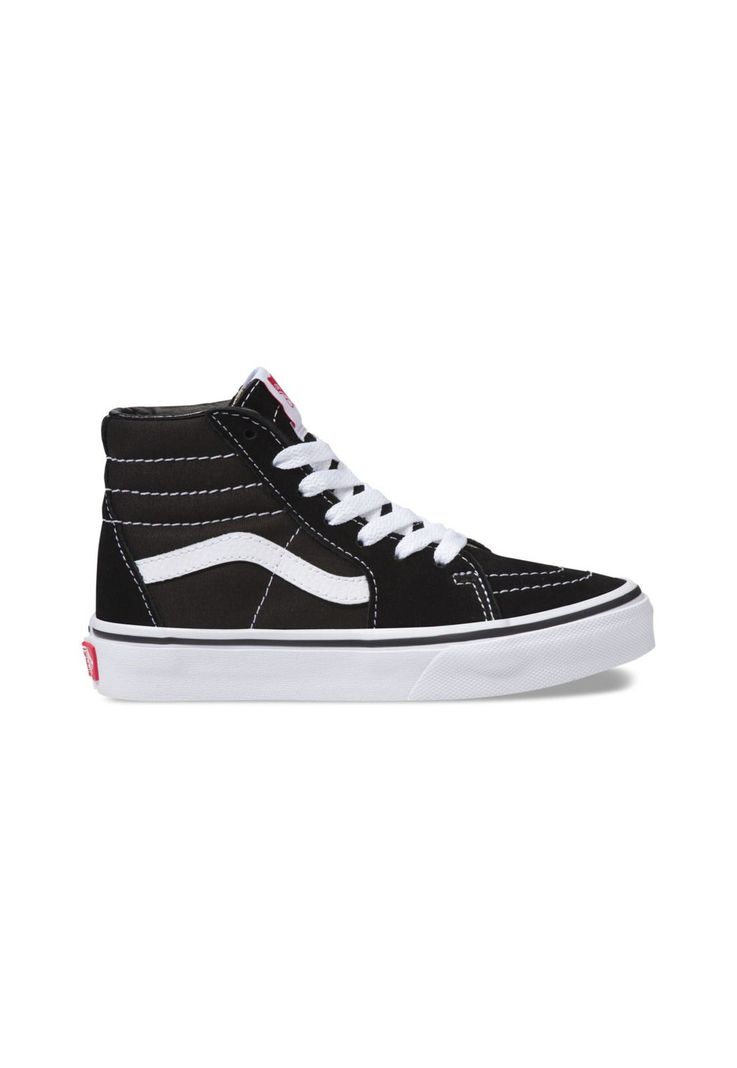 Zapatilla C/Cana Niño Uy Sk8-Hi Black/True White-4
