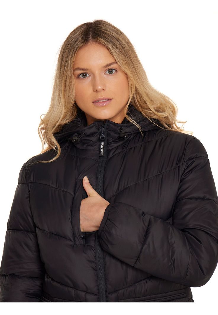 Parka Impermeable Mujer Negro-5