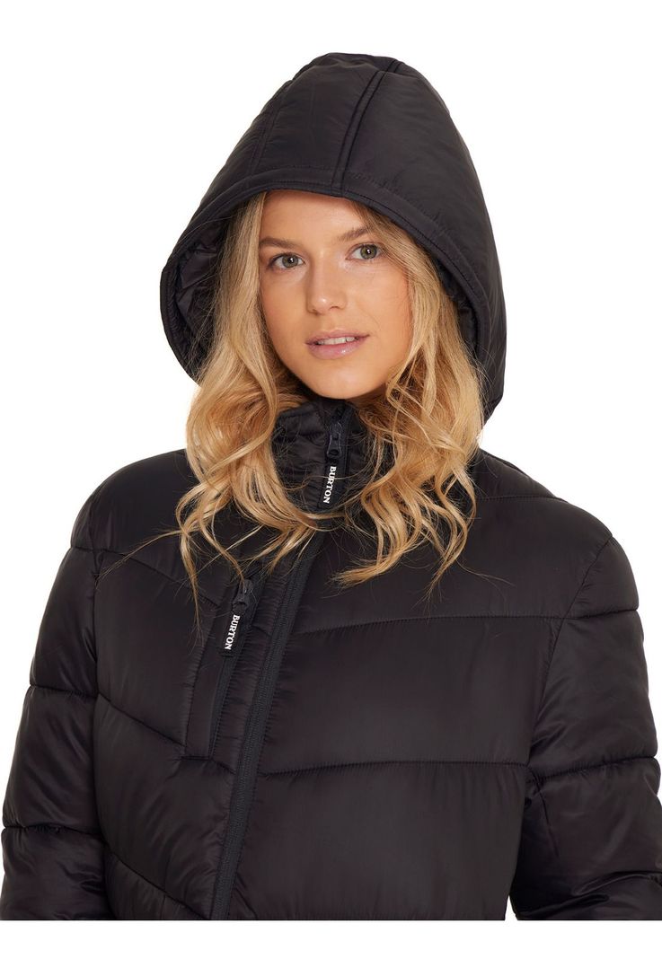 Parka Impermeable Mujer Negro-8