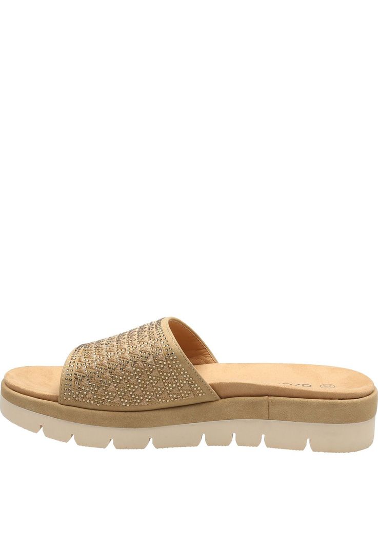 Sandalia Mujer Relax Beige-5