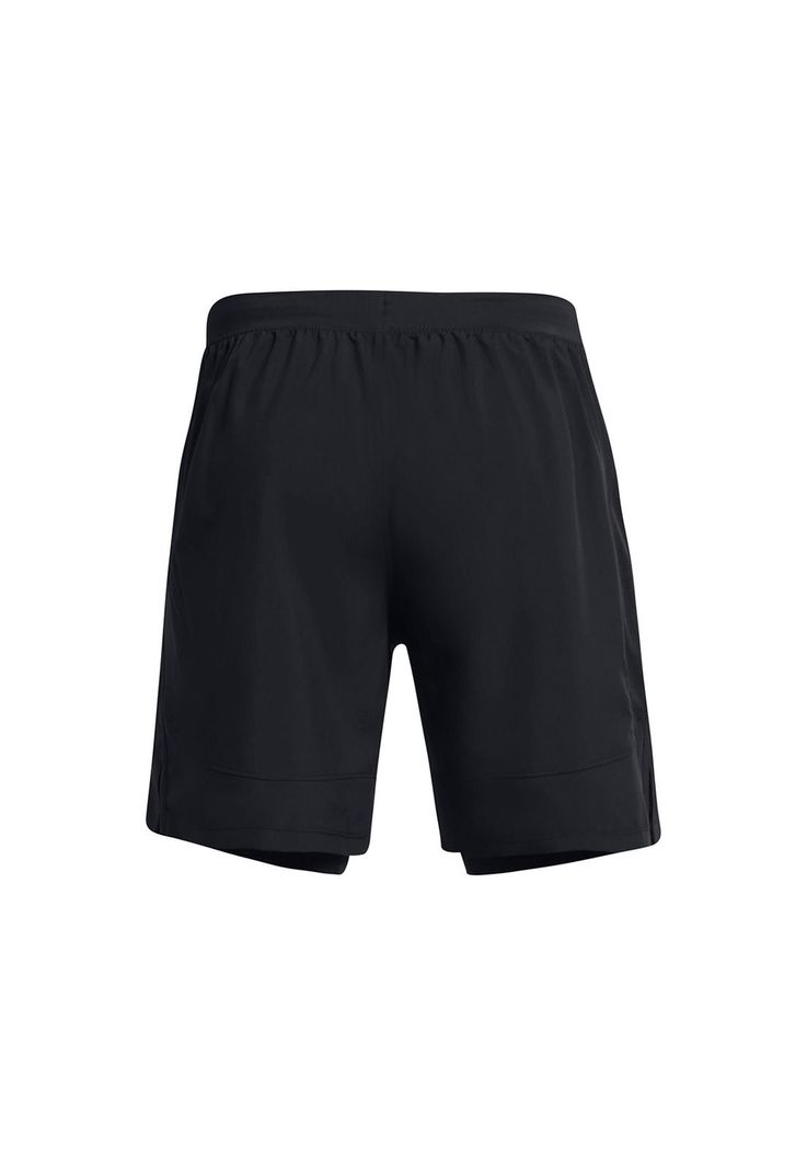 Shorts Launch 2 en 1 de 7" hombre Negro-1