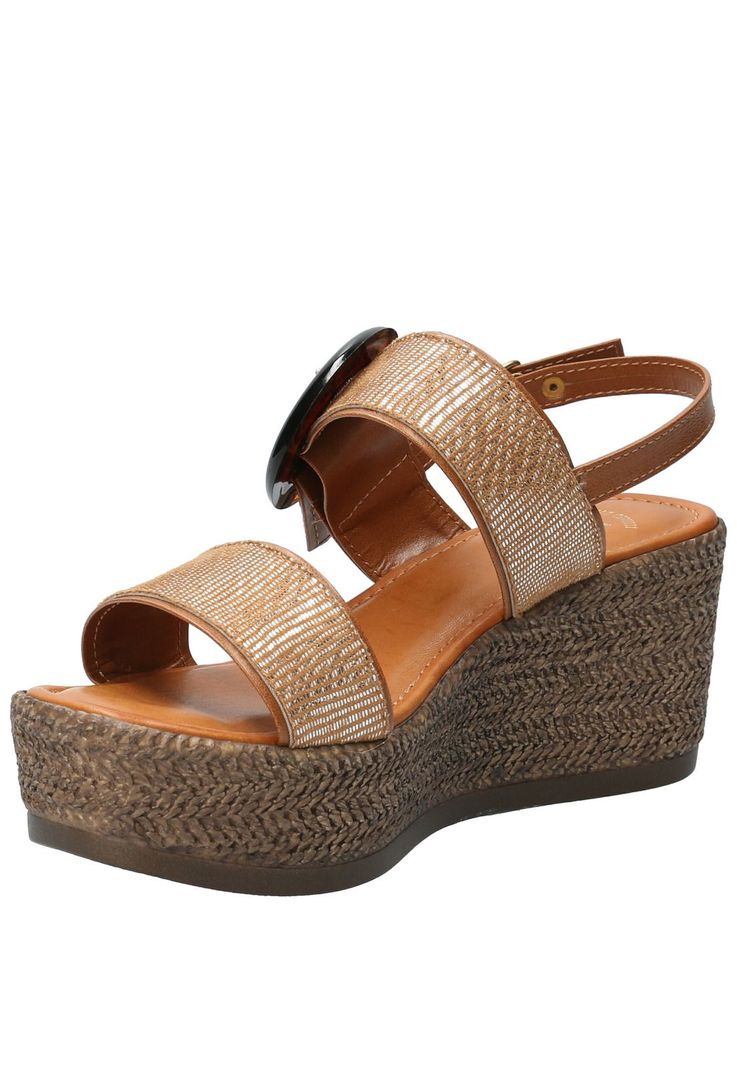 Sandalia Mujer Cinnia Beige-4