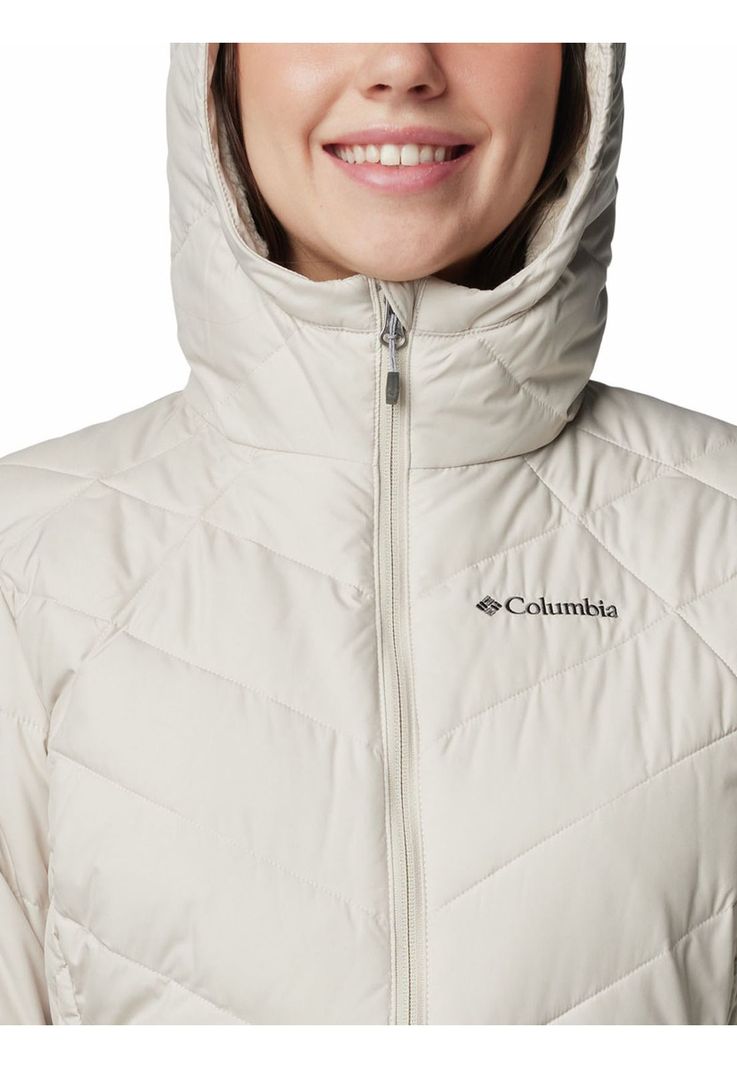 Parka Mujer Heavenly Hooded Beige-3