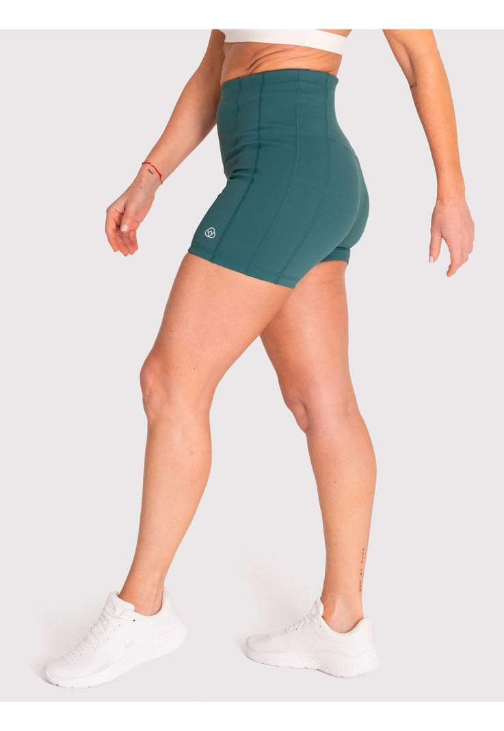 Calza Corta Mujer Kaira Verde-1