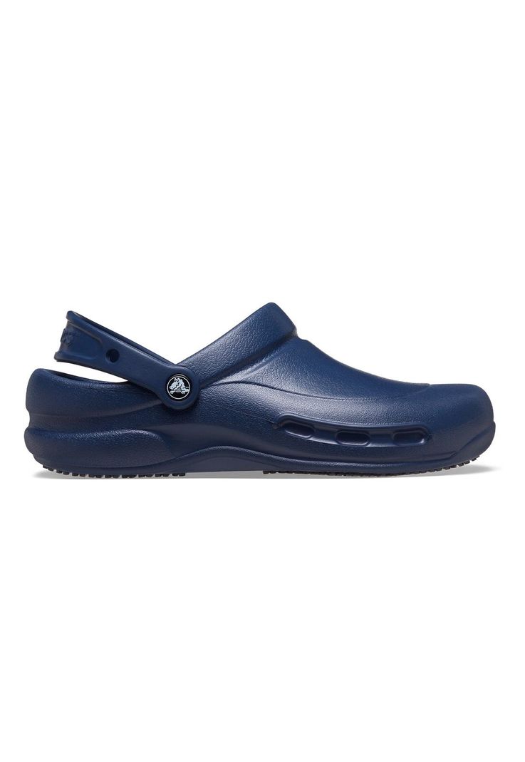 Zueco Crocs Hombre Bistro Work Navy Azul-0