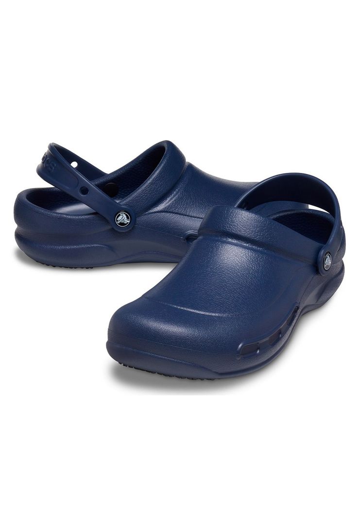 Zueco Crocs Hombre Bistro Work Navy Azul-3