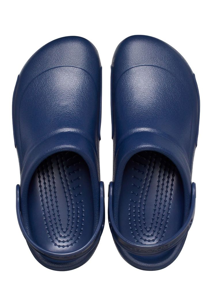 Zueco Crocs Hombre Bistro Work Navy Azul-4