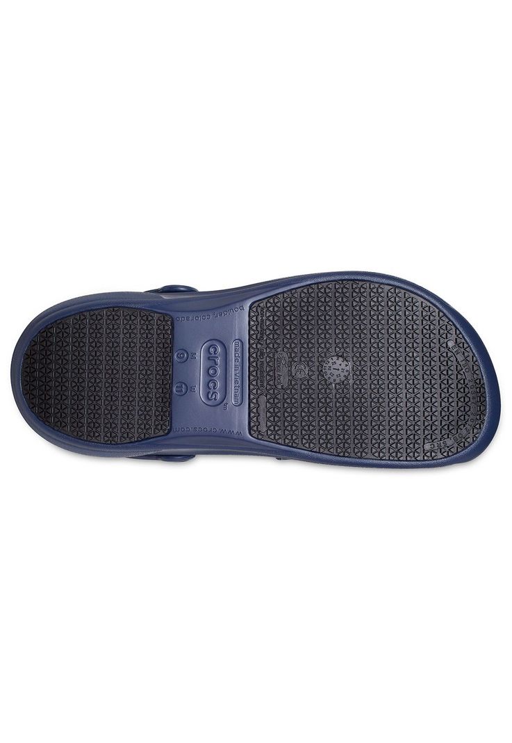 Zueco Crocs Hombre Bistro Work Navy Azul-5