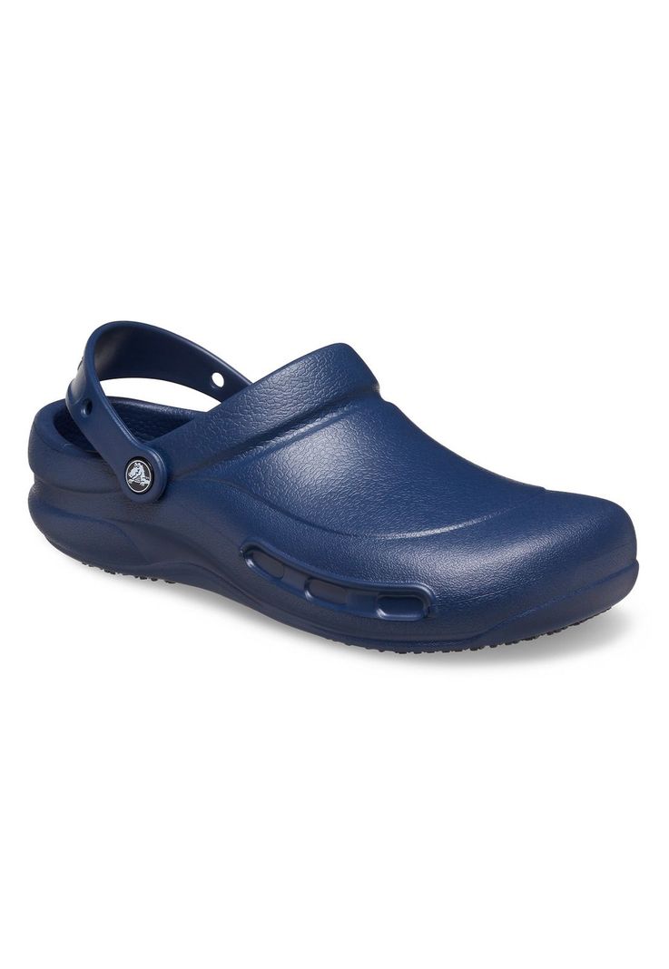 Zueco Crocs Hombre Bistro Work Navy Azul-6