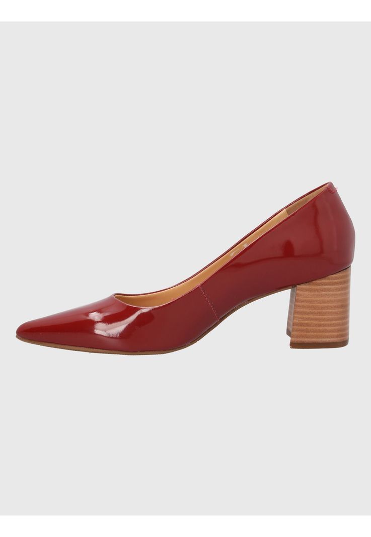Zapato Cuero Rojo Mujer Nora -4