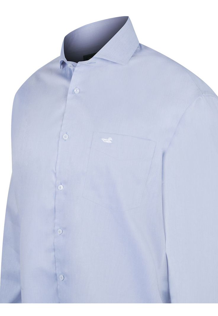 Camisa Casual Easylife Hombre Solid Azul-4