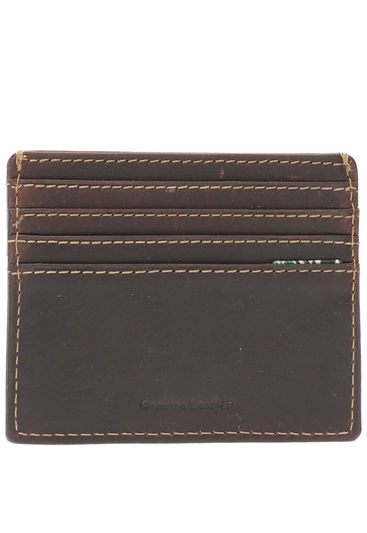 Tarjetero Cuero Hombre TC 4Cardholder Café-1