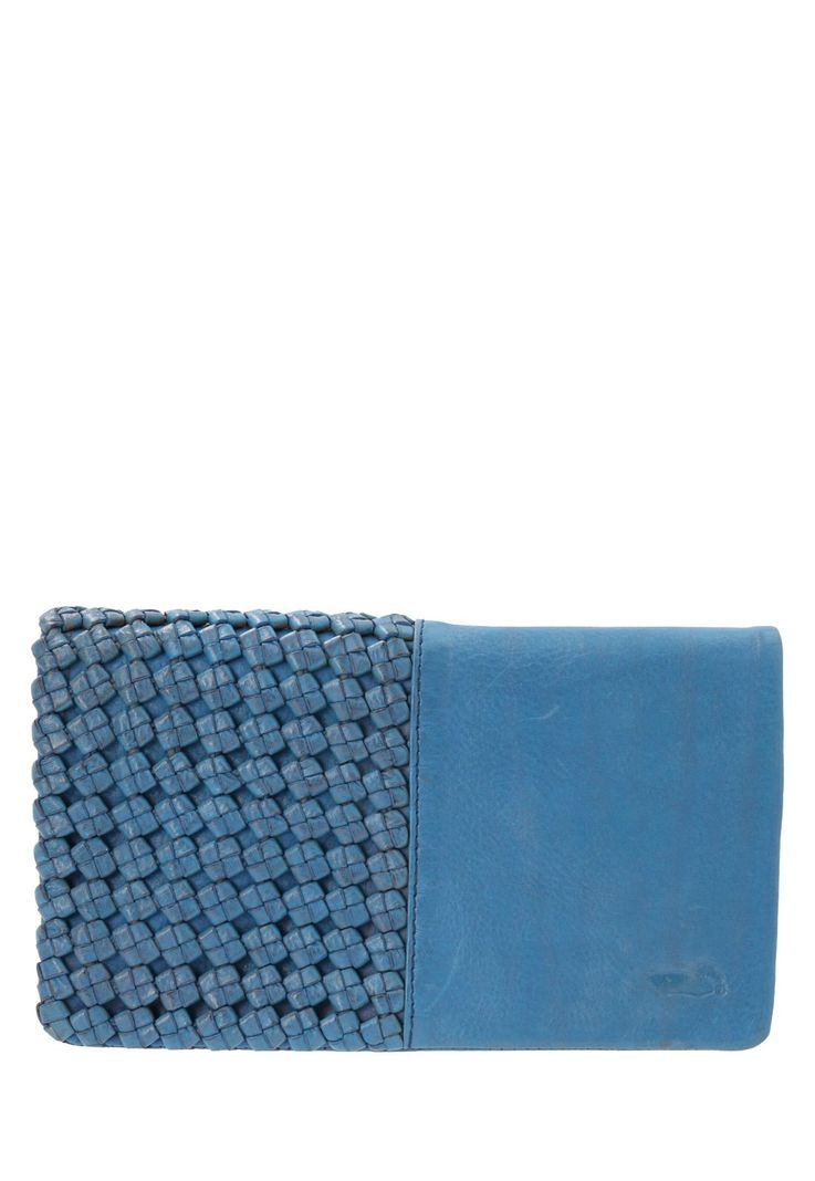 Billetera Cuero Azul Ws Freya Mujer-0