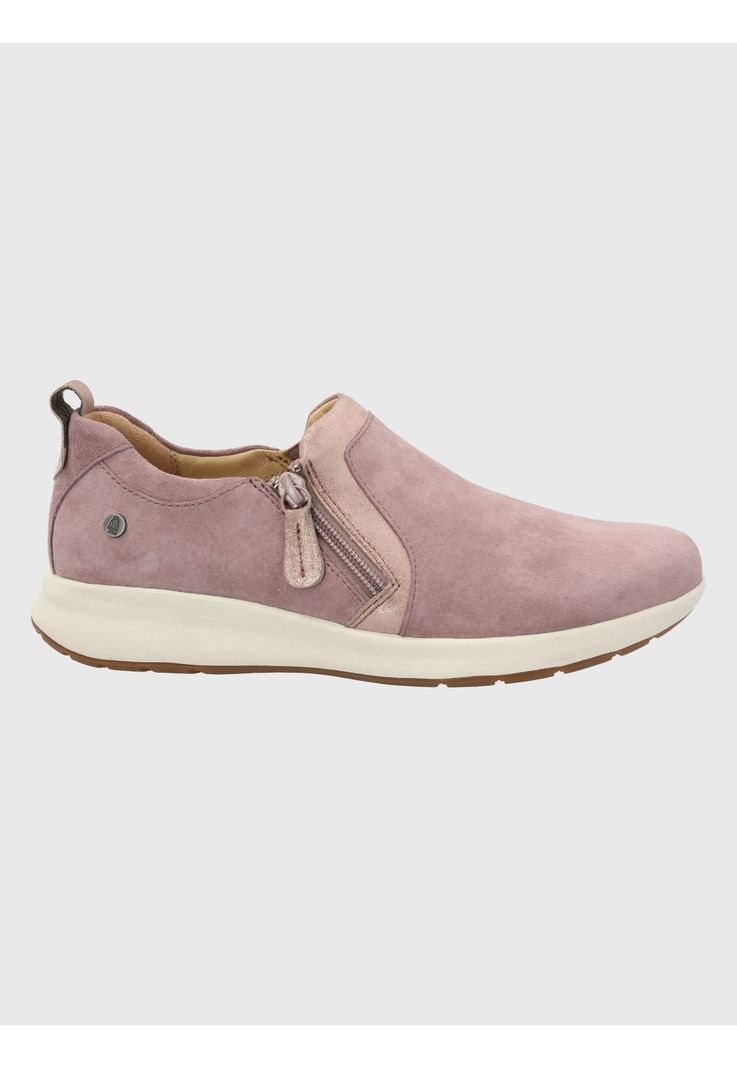 Zapato Cuero Rosado Mujer Spinal Slip On -1