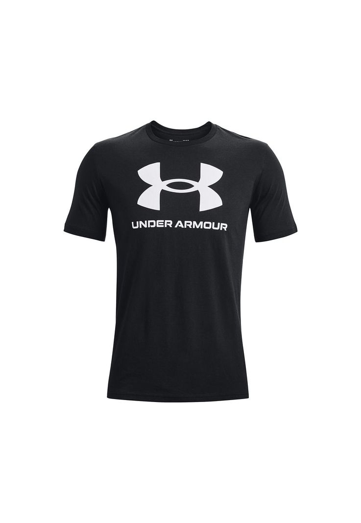 Polera UA Sportstyle Logo hombre Negro-0