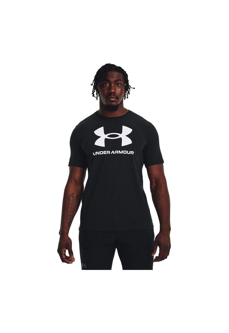 Polera UA Sportstyle Logo hombre Negro-3