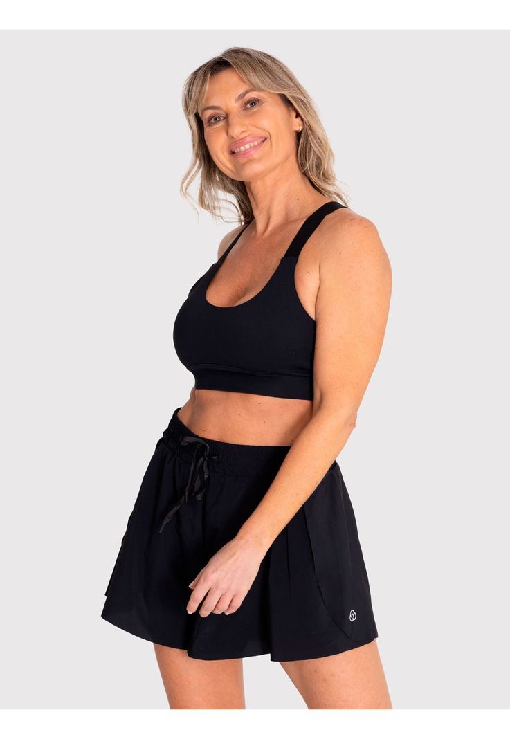 Peto deportivo Mujer Livia Negro-2