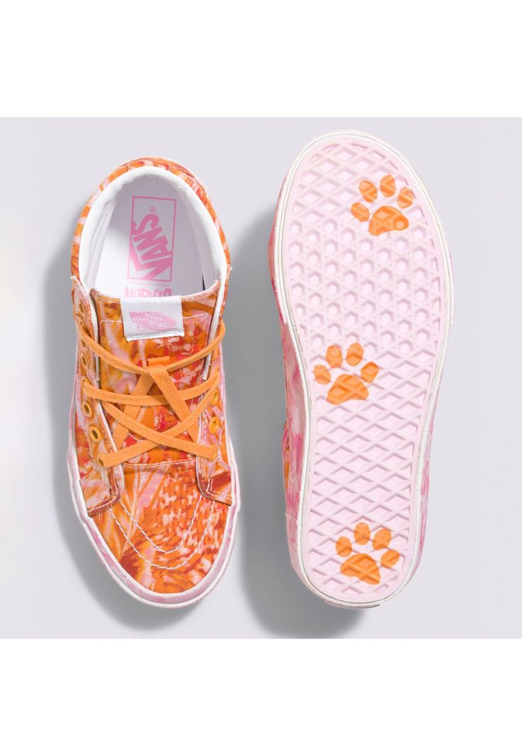 Zapatillas UA SK8-Hi 38 DX Collina Strada Naranja-1