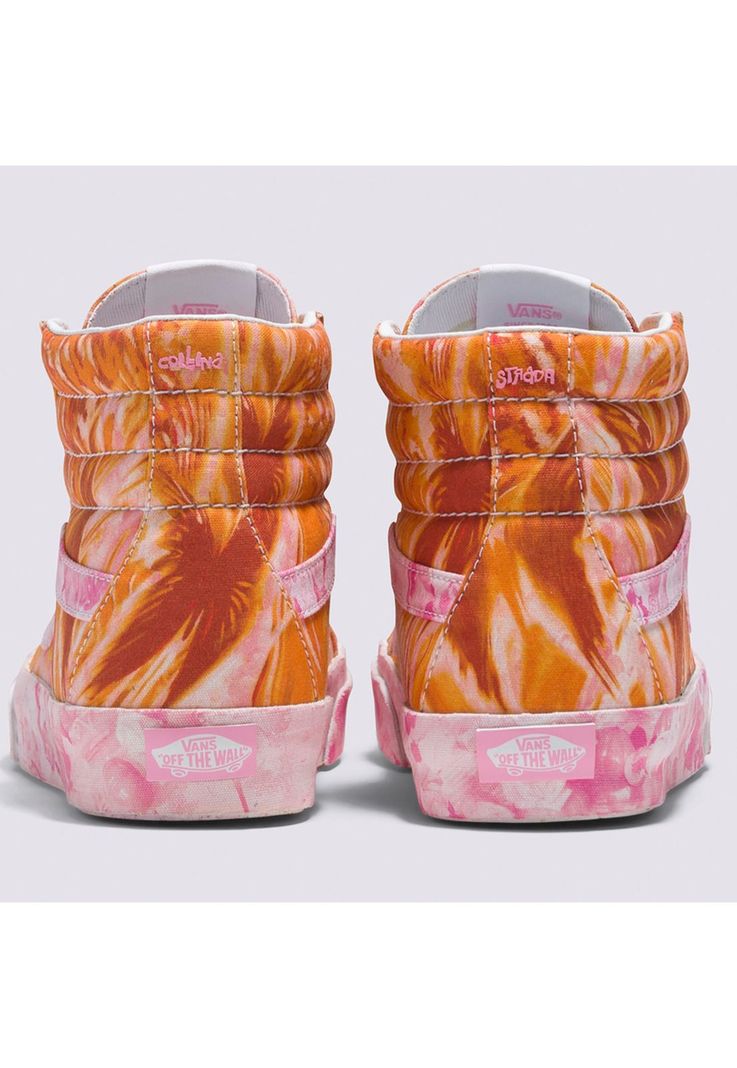 Zapatillas UA SK8-Hi 38 DX Collina Strada Naranja-4
