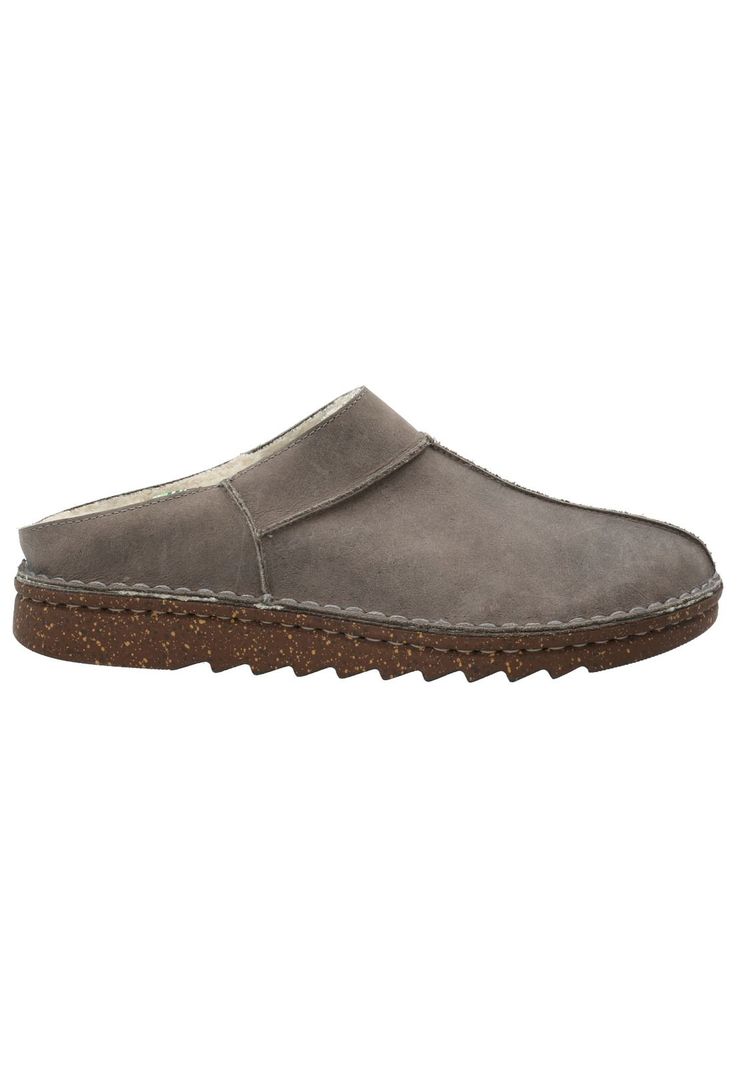 Sueco Cuero Hombre Mirko Gris-0