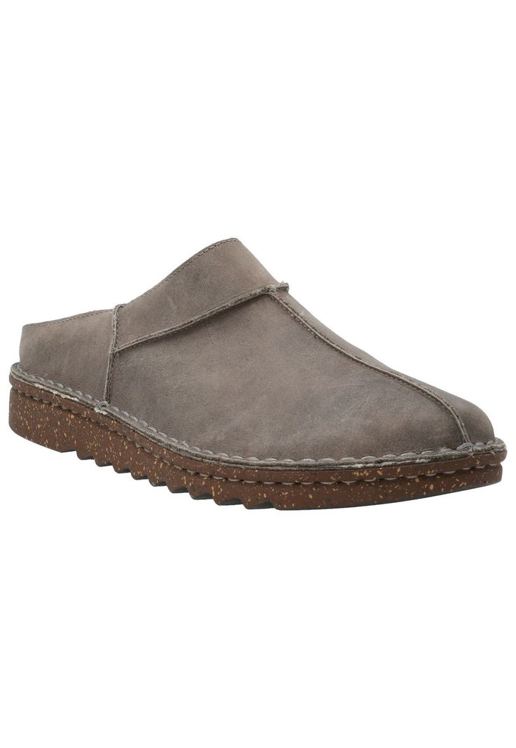 Sueco Cuero Hombre Mirko Gris-1