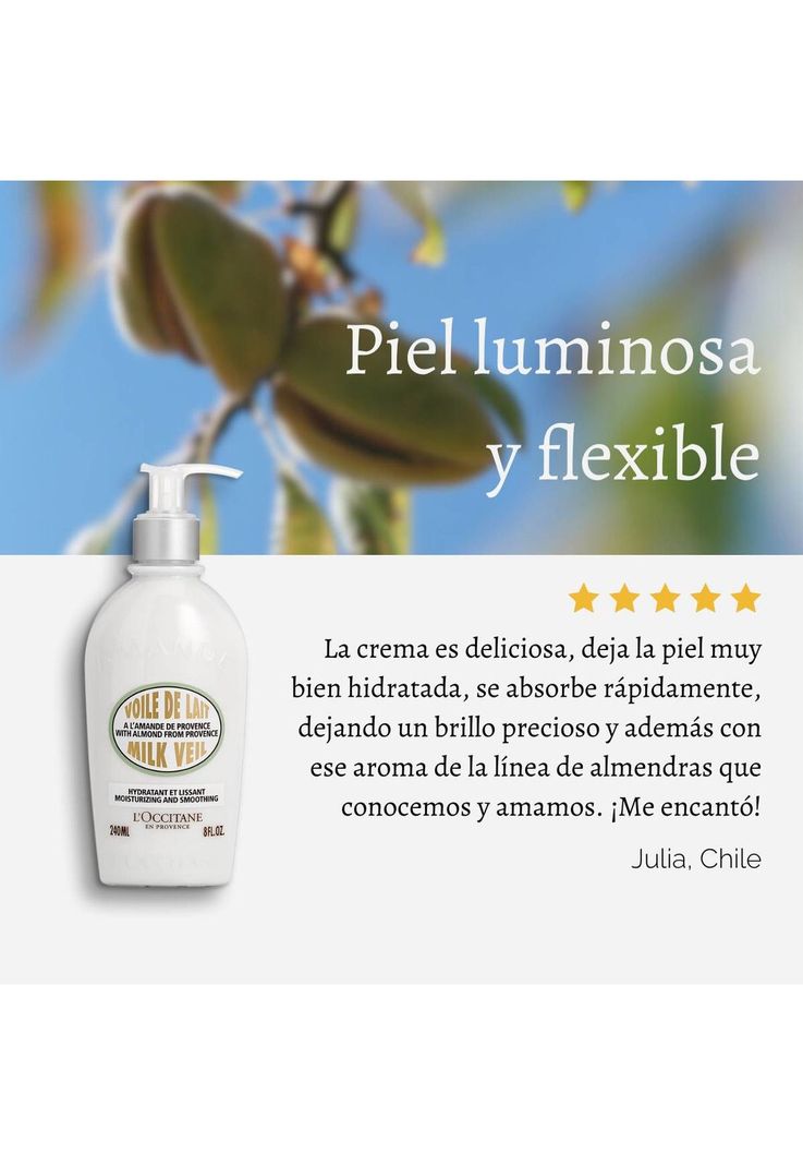 Leche de Cuerpo Iridiscente Almendra 240 ml-4