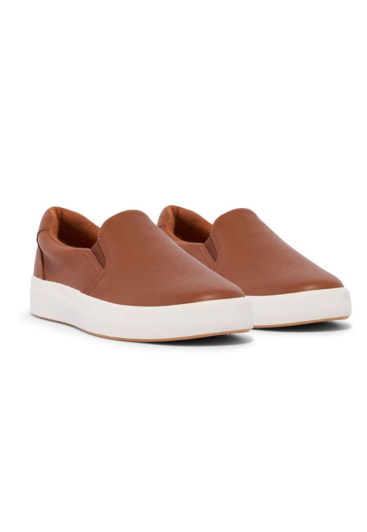 Zapatilla Cuero Mujer Pursuit Slip Camel-3
