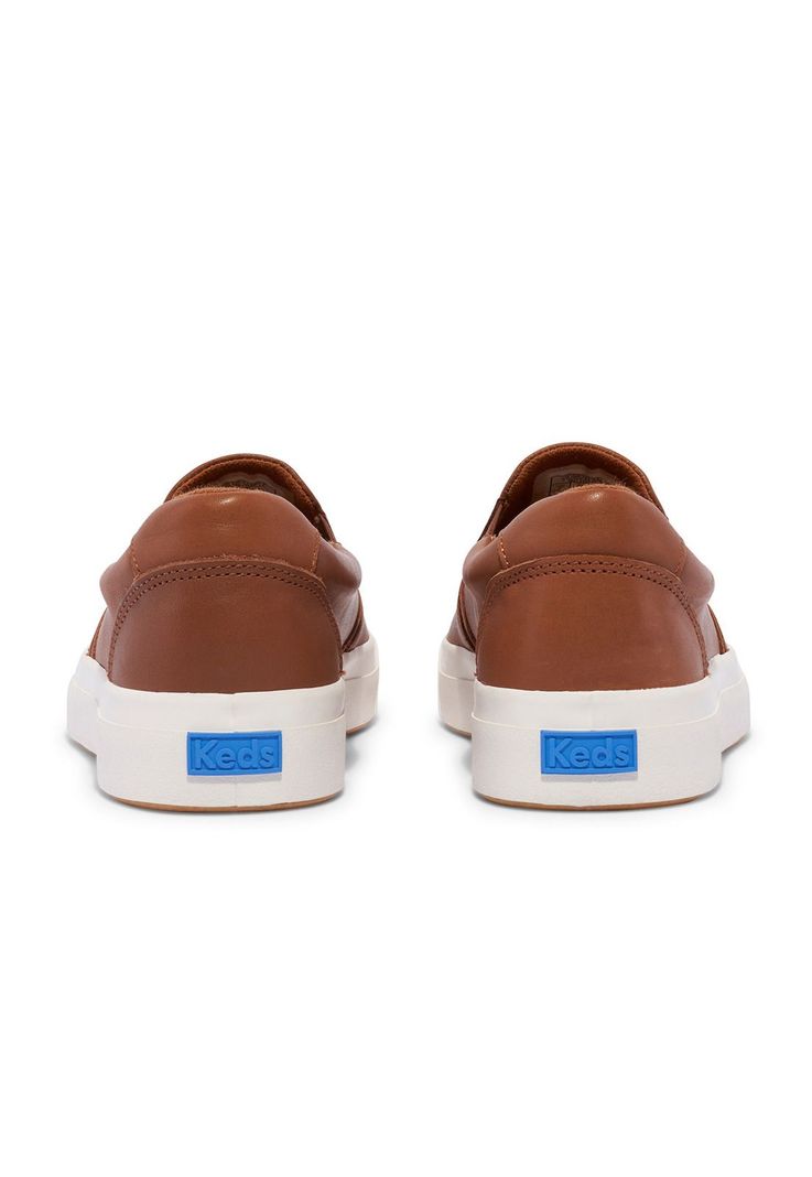 Zapatilla Cuero Mujer Pursuit Slip Camel-5