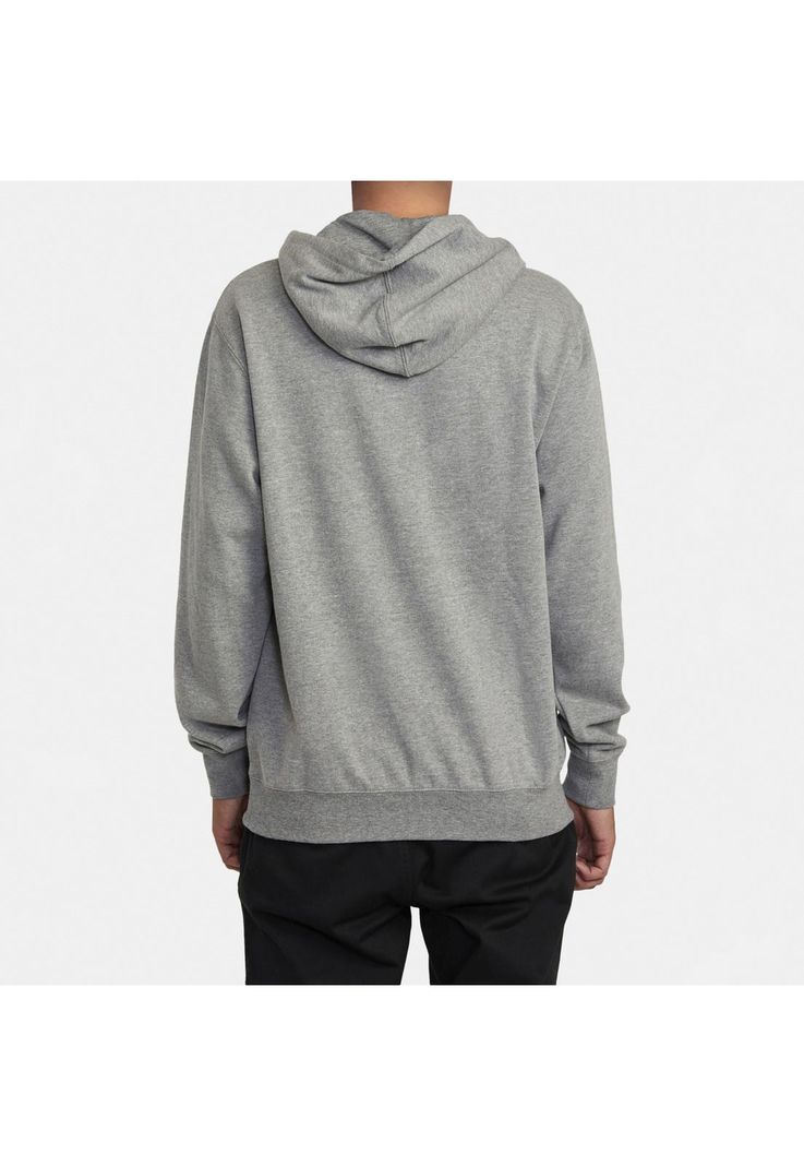 Polerón Hombre Big Rvca Hoodie M Ot Gris-1