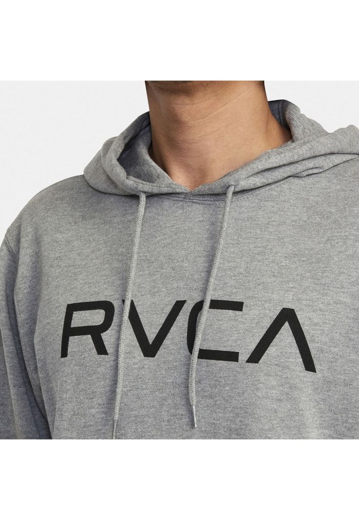 Polerón Hombre Big Rvca Hoodie M Ot Gris-3