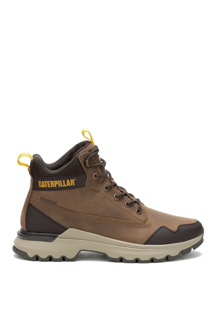 Zapatilla Con Caña Gamuza Hombre Colorado Wp Café-1