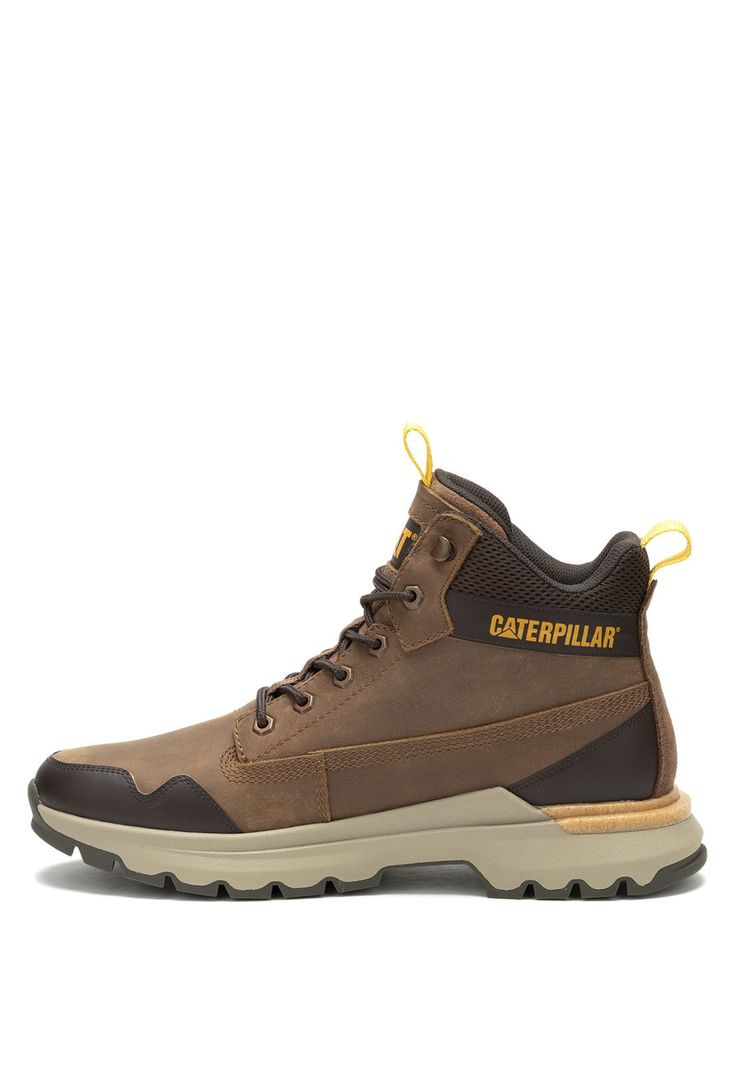 Zapatilla Con Caña Gamuza Hombre Colorado Wp Café-3