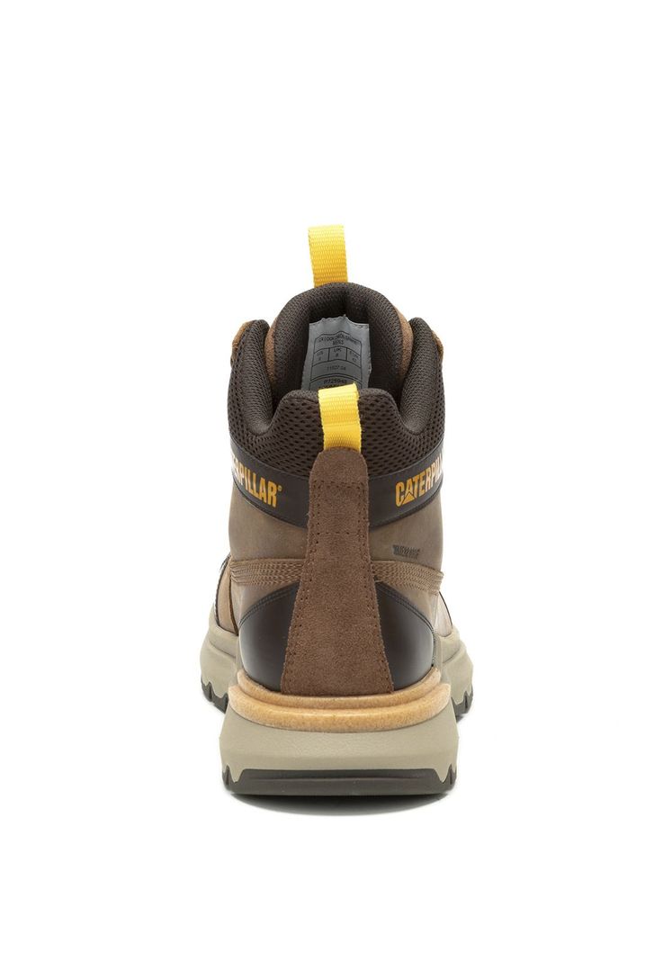 Zapatilla Con Caña Gamuza Hombre Colorado Wp Café-5