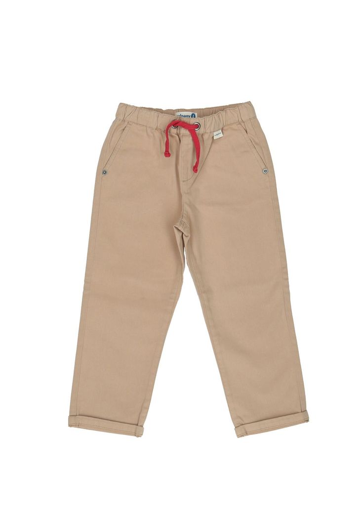 Pantalón Niño Relax Beige-0