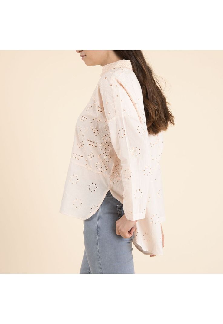Blusa Algodón Orgánico Mujer Aruba Nude-4
