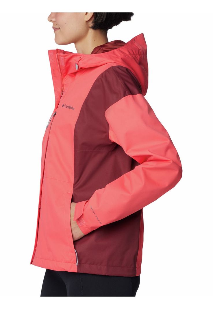 Parka Mujer Hikebound Rojo-1