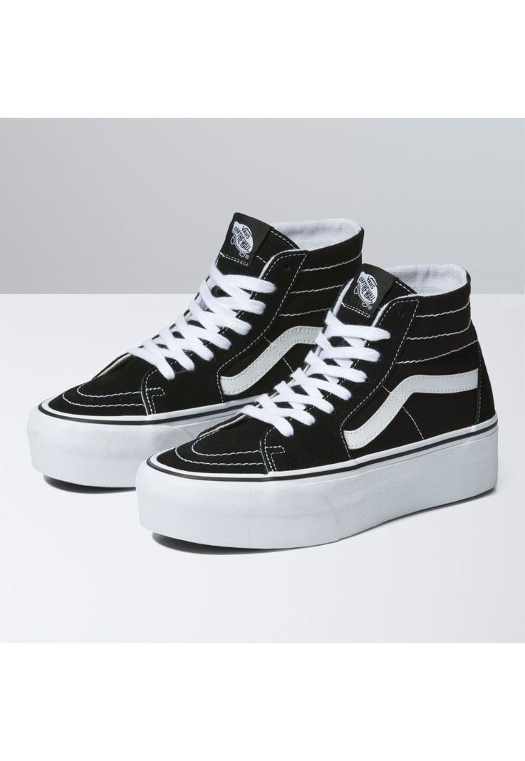 Zapatilla Unisex Ua Sk8-Hi Tapered Stackform Black-0
