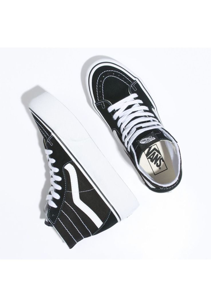 Zapatilla Unisex Ua Sk8-Hi Tapered Stackform Black-1