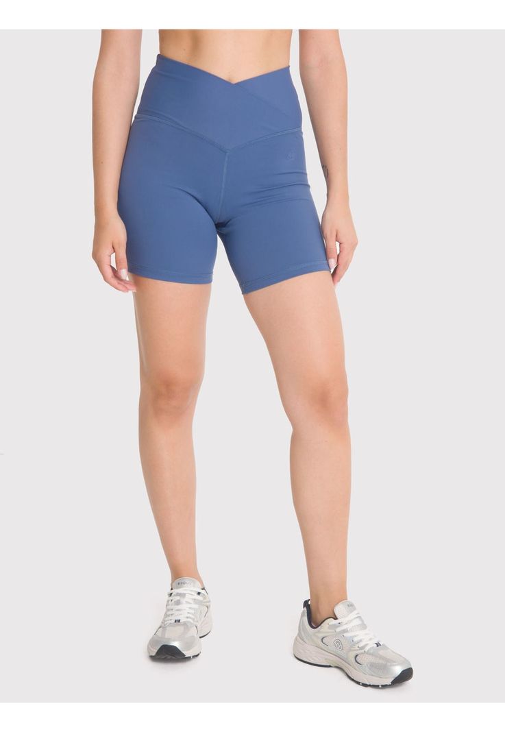 Calza Biker Mujer Livia Azul-3