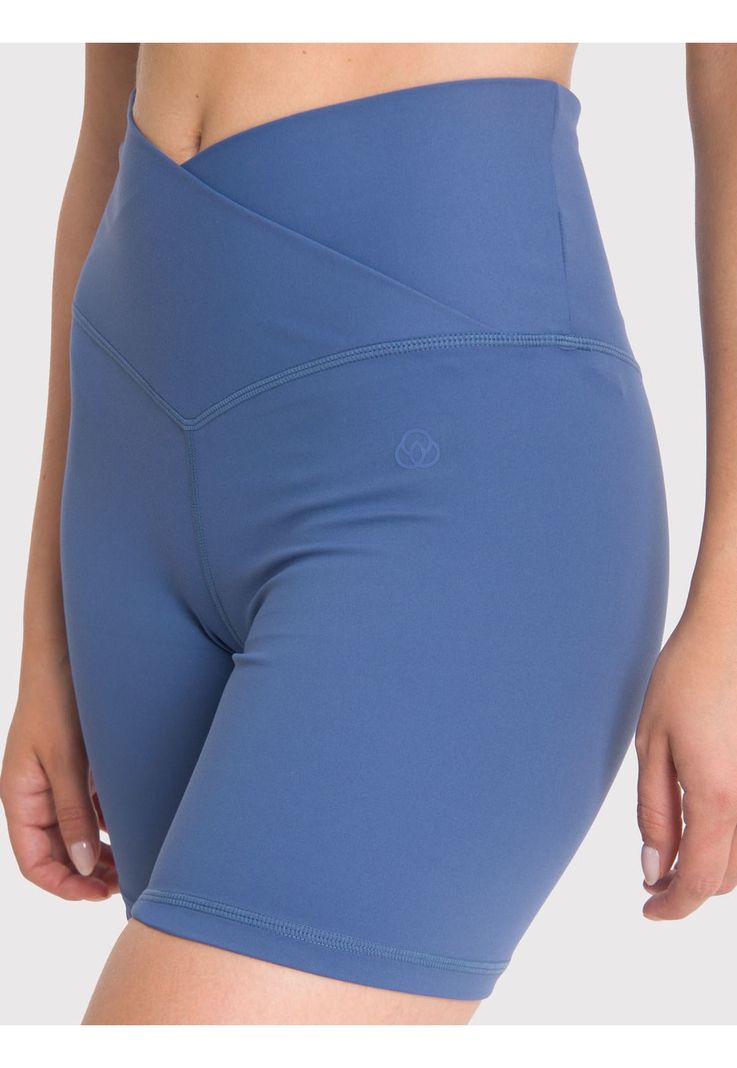 Calza Biker Mujer Livia Azul-5