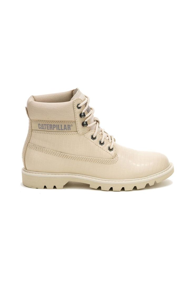 Botin Cuero Mujer Colorado Beige-1