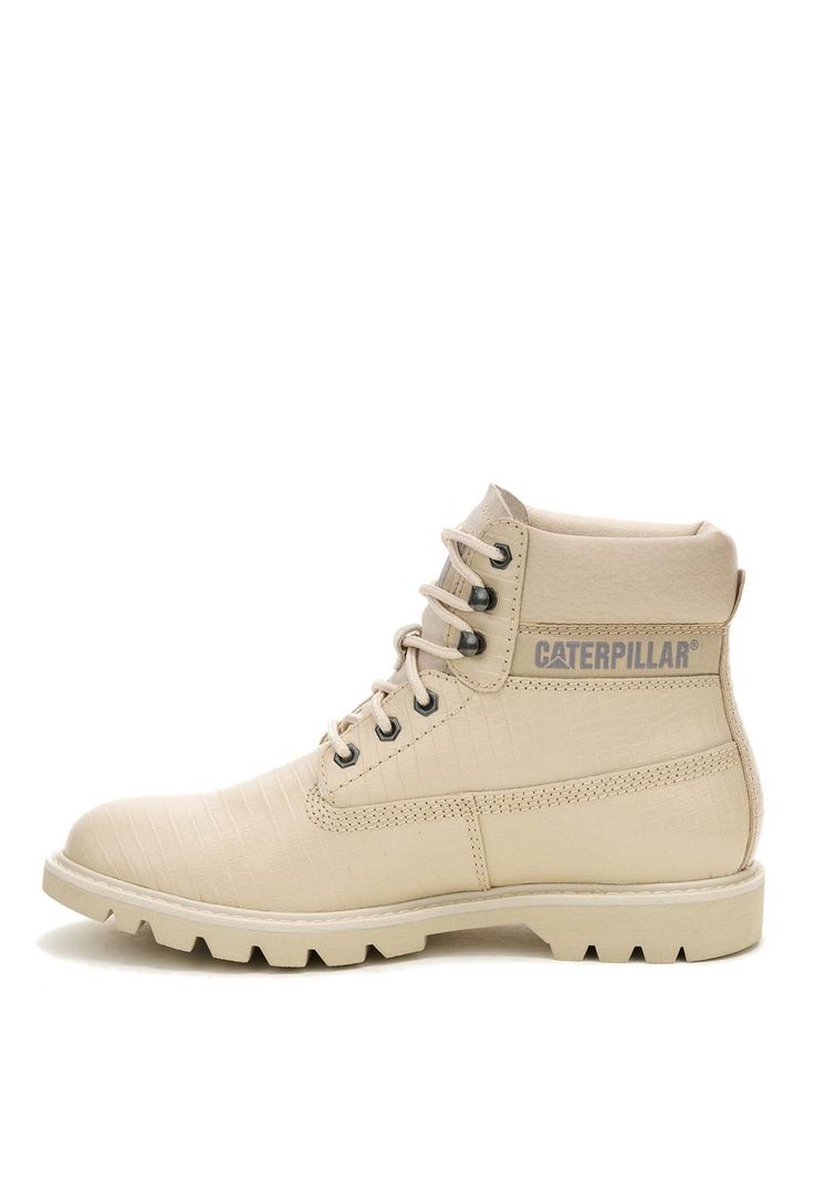 Botin Cuero Mujer Colorado Beige-3