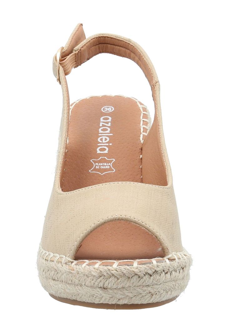 Sandalia Mujer Giovanni Beige -3