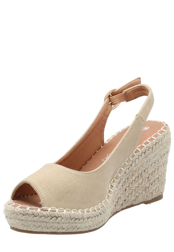Sandalia Mujer Giovanni Beige -4