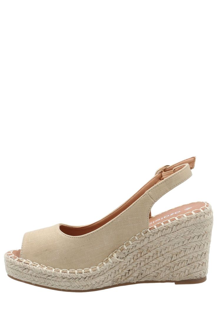 Sandalia Mujer Giovanni Beige -5